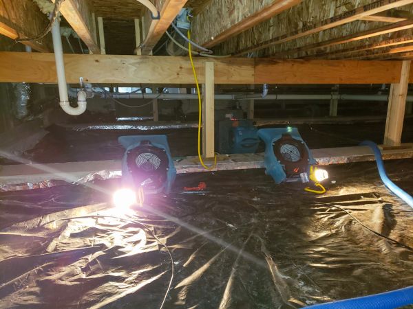 Crawlspace Water Removal in League City
